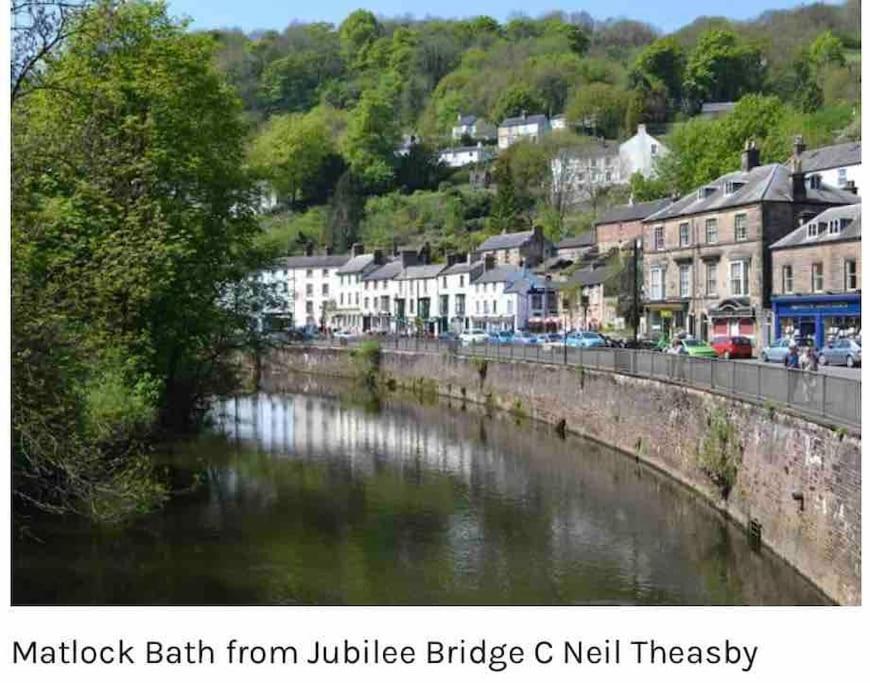 Historic Georgian Property Matlock Bath Esterno foto